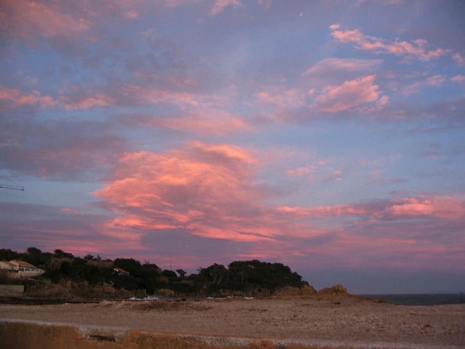 Sky, Sea, Cloud, scenics, nature, beauty in nature, landscape HD wallpaper