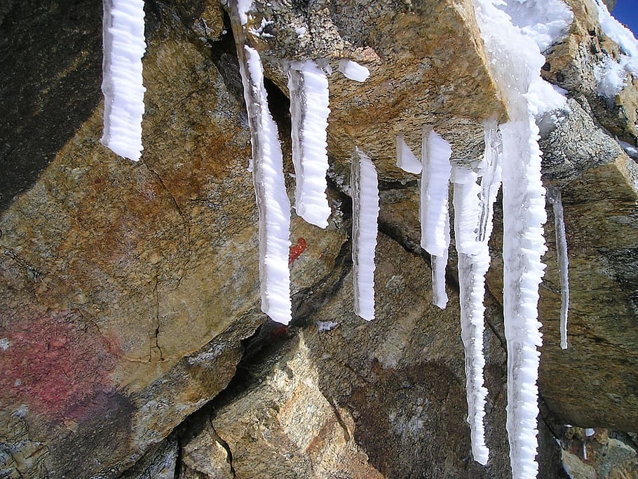 ice, snow, icicle, cold, no people, day, winter, cold temperature HD wallpaper