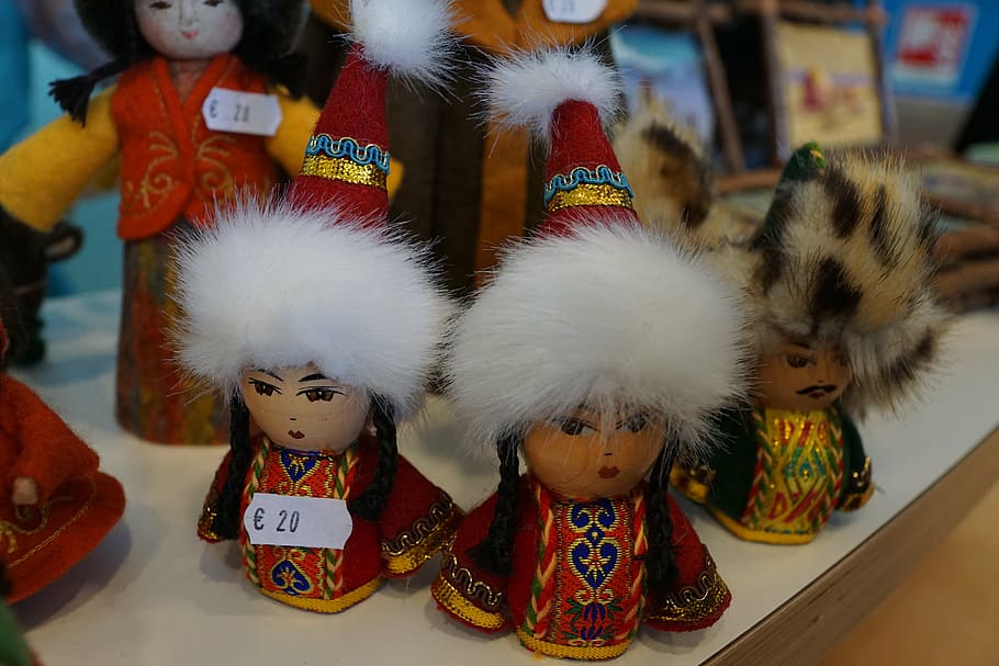figure, folklore, tinker, kazakhstan, expo, exhibit, representation HD wallpaper