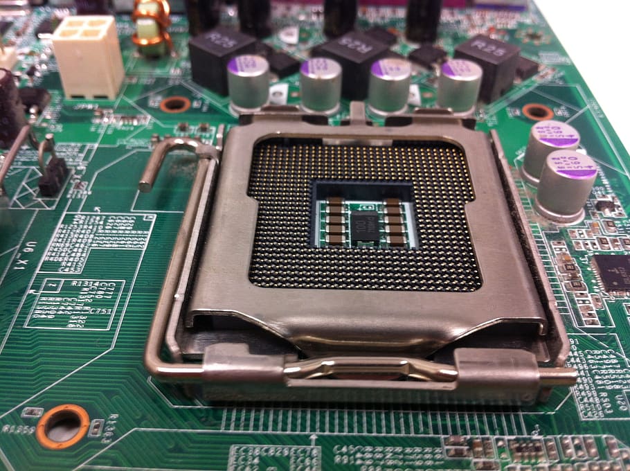 motherboard, cpu socket, computer, circuit board, technology HD wallpaper