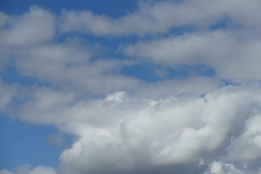 sky, clouds, blue, mood, clouds form, cloudiness, atmosphere HD wallpaper
