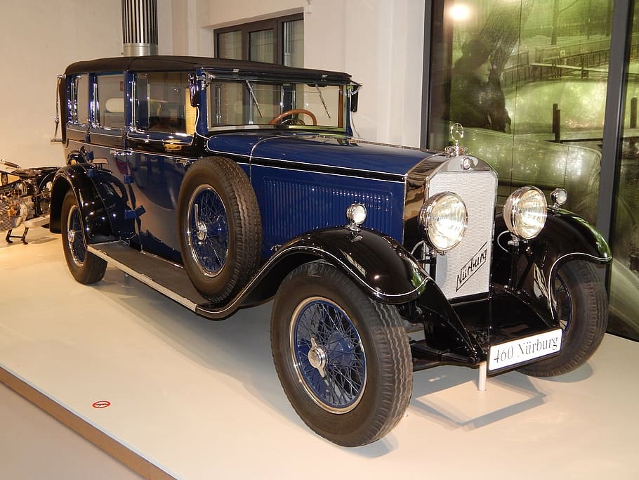 old auto, car, historic, transportation, mode of transportation HD wallpaper