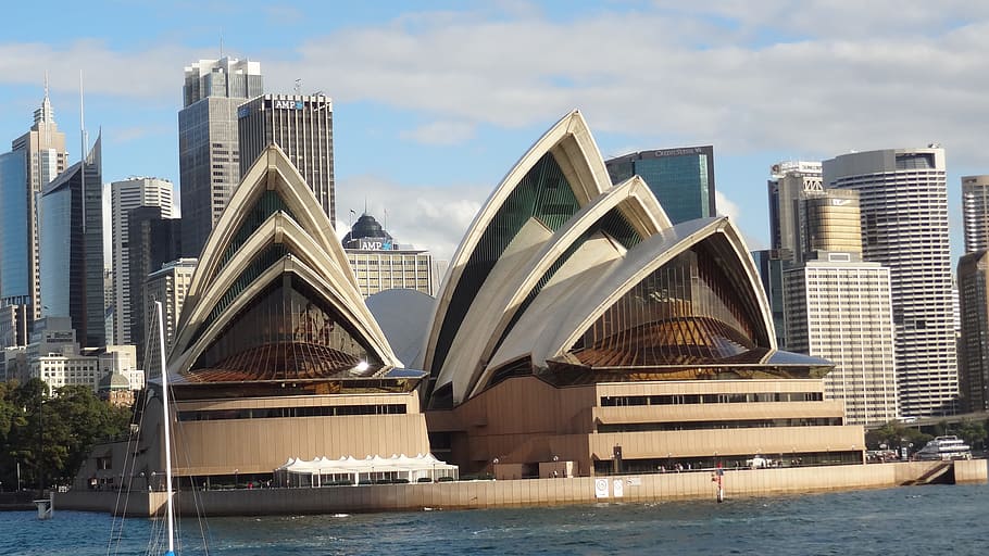 opera, sydney, city, architecture, built structure, building exterior HD wallpaper