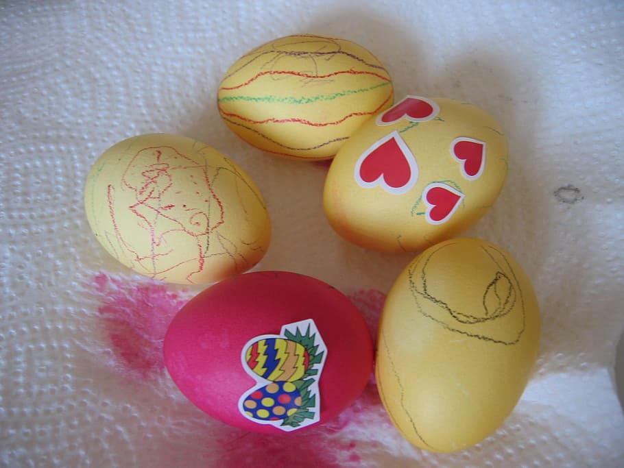 easter egg, easter eggs, colored, paint, painting, painted HD wallpaper