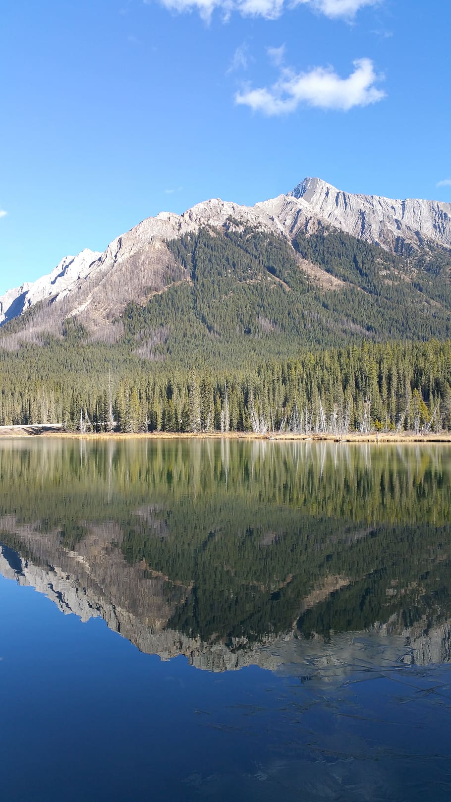 mountain, lake, reflection, water, beauty in nature, tranquil scene HD wallpaper