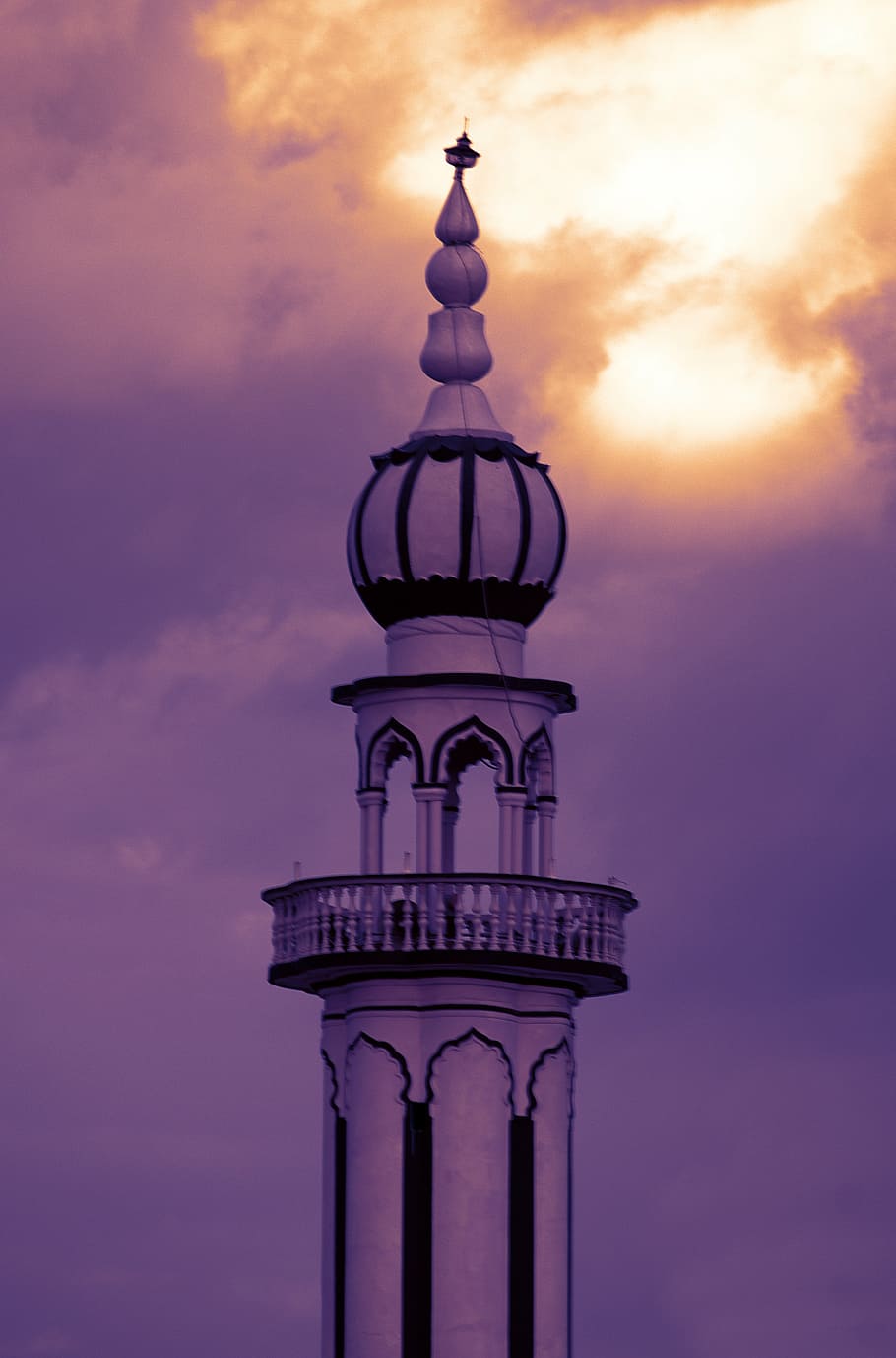 mosque, masjid, architecture, sky, beauty, sunset, cloud - sky HD wallpaper