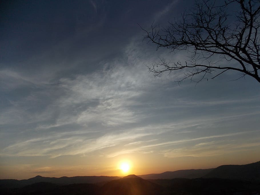 nature, future, sky, beauty in nature, silhouette, cloud - sky HD wallpaper