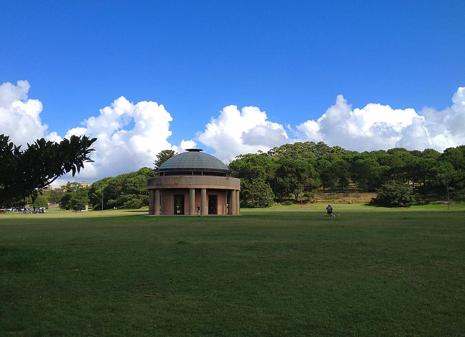 centennial park, sydney, landscape, grass, architecture, plant, HD wallpaper