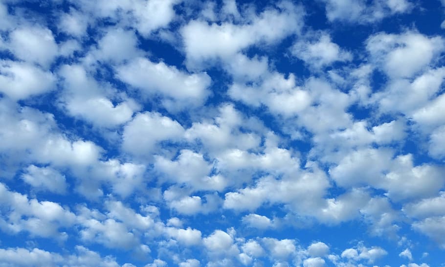 clouds, sky, blue, cloud - sky, cloudscape, backgrounds, atmosphere HD wallpaper