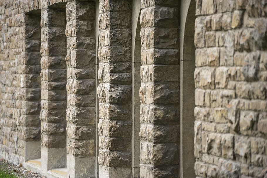 Substantiate, Oblique, Window, Old, concrete, stone, monastery HD wallpaper