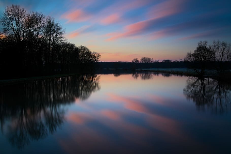 Twilight, Long Exposure, Evening, abendstimmung, sky, illuminated HD wallpaper