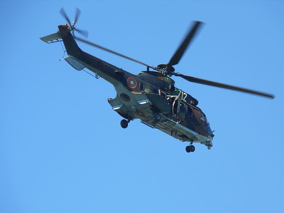 helicopter, weaponry, bulgaria, bulgarian military helicopter, HD wallpaper
