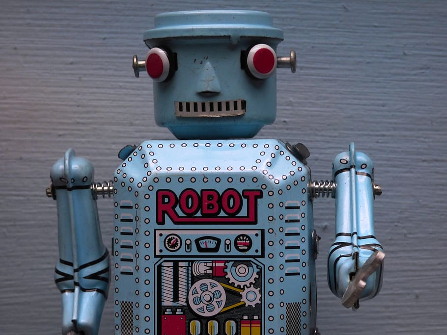 robot, cyborg, tech, technology, science, electronics, toy HD wallpaper