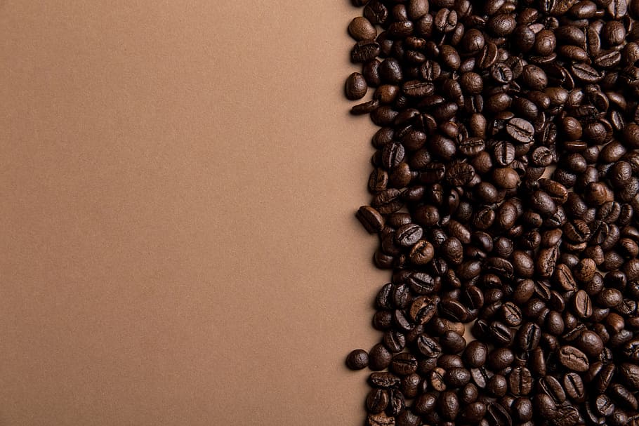 caffeine, coffee, roasted, coffee beans, food and drink, brown HD wallpaper