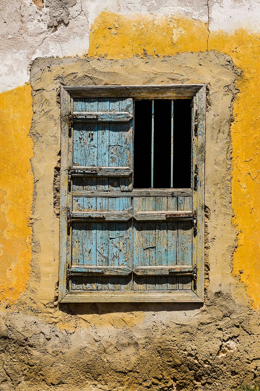 window, wooden, old, aged, weathered, rusty, wall, damaged HD wallpaper