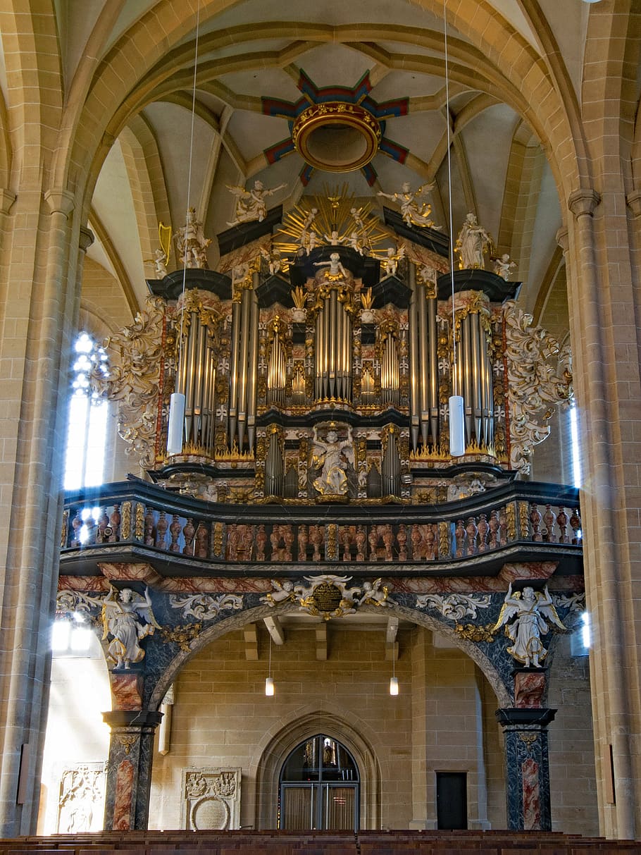 severikirche, erfurt, thuringia germany, old town, places of interest HD wallpaper