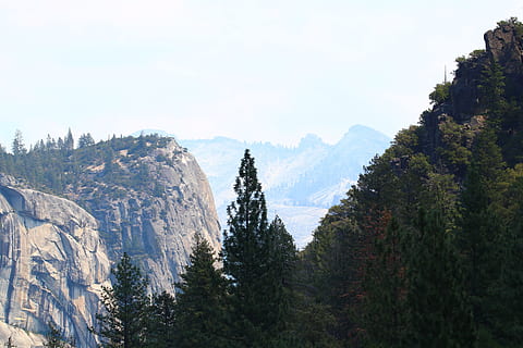 yosemite, half, dome, mountain, mountains, national park, usa HD wallpaper