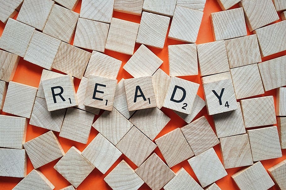 ready scrabble pieces, prepared, preparation, readiness, preparedness HD wallpaper