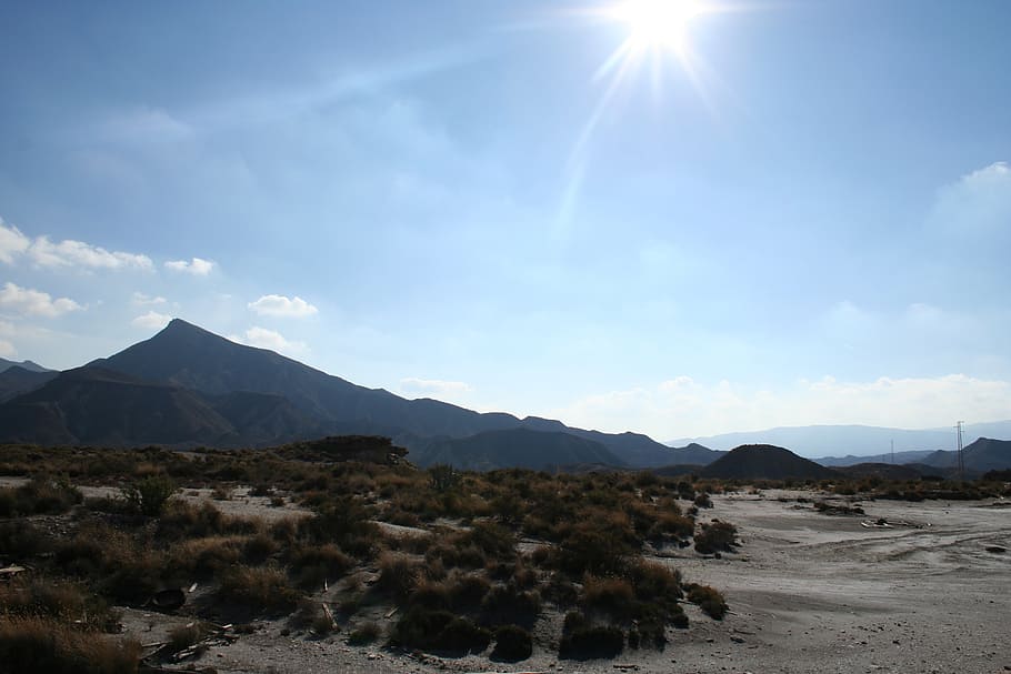 desert, arid, dry, landscape, volcanic, rock, desert landscape HD wallpaper
