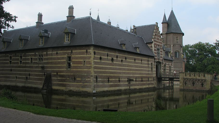 castle, heeswijk, dinther, architecture, built structure, building exterior HD wallpaper