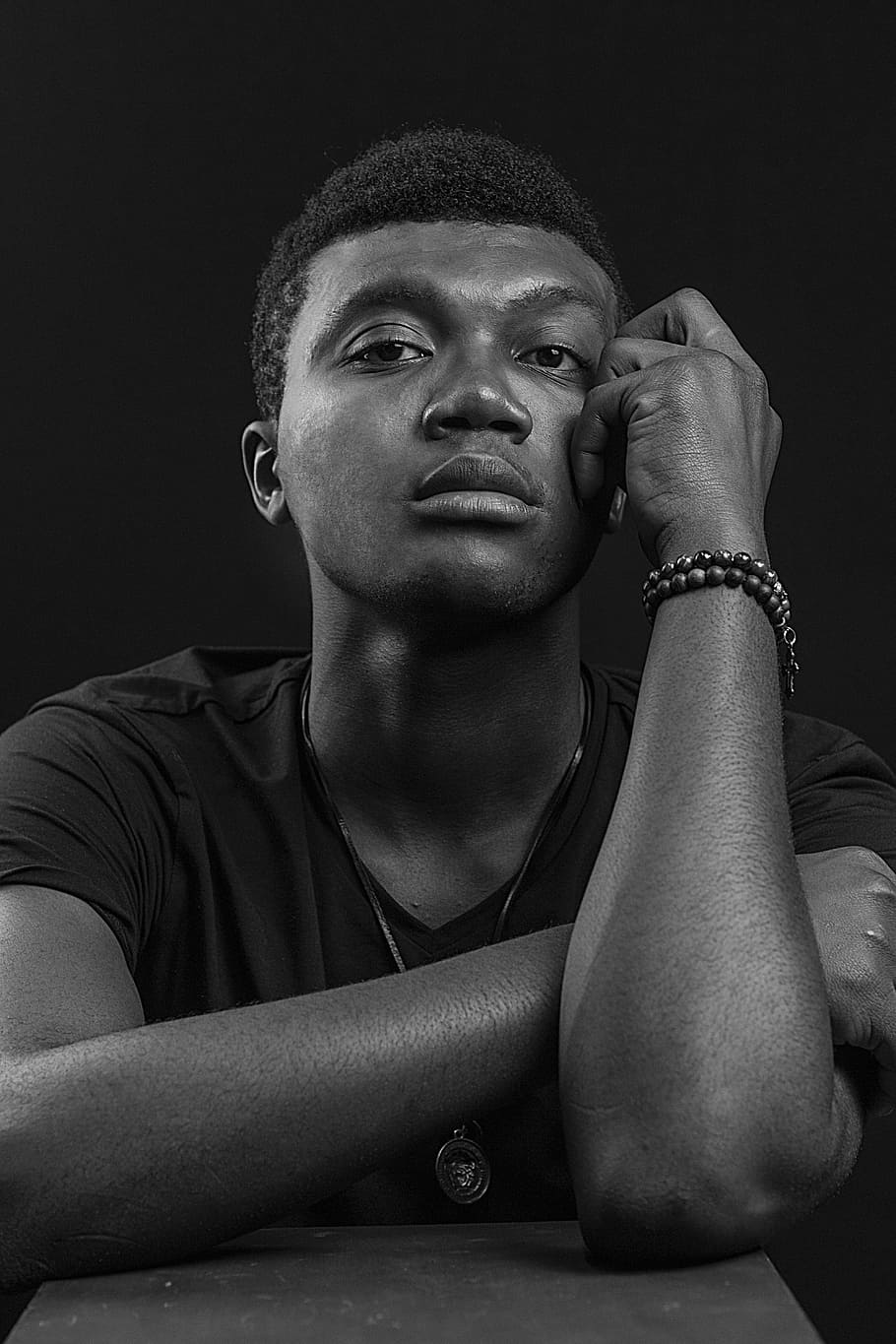 franck, cool, handsome, one, portrait, one person, black background HD wallpaper