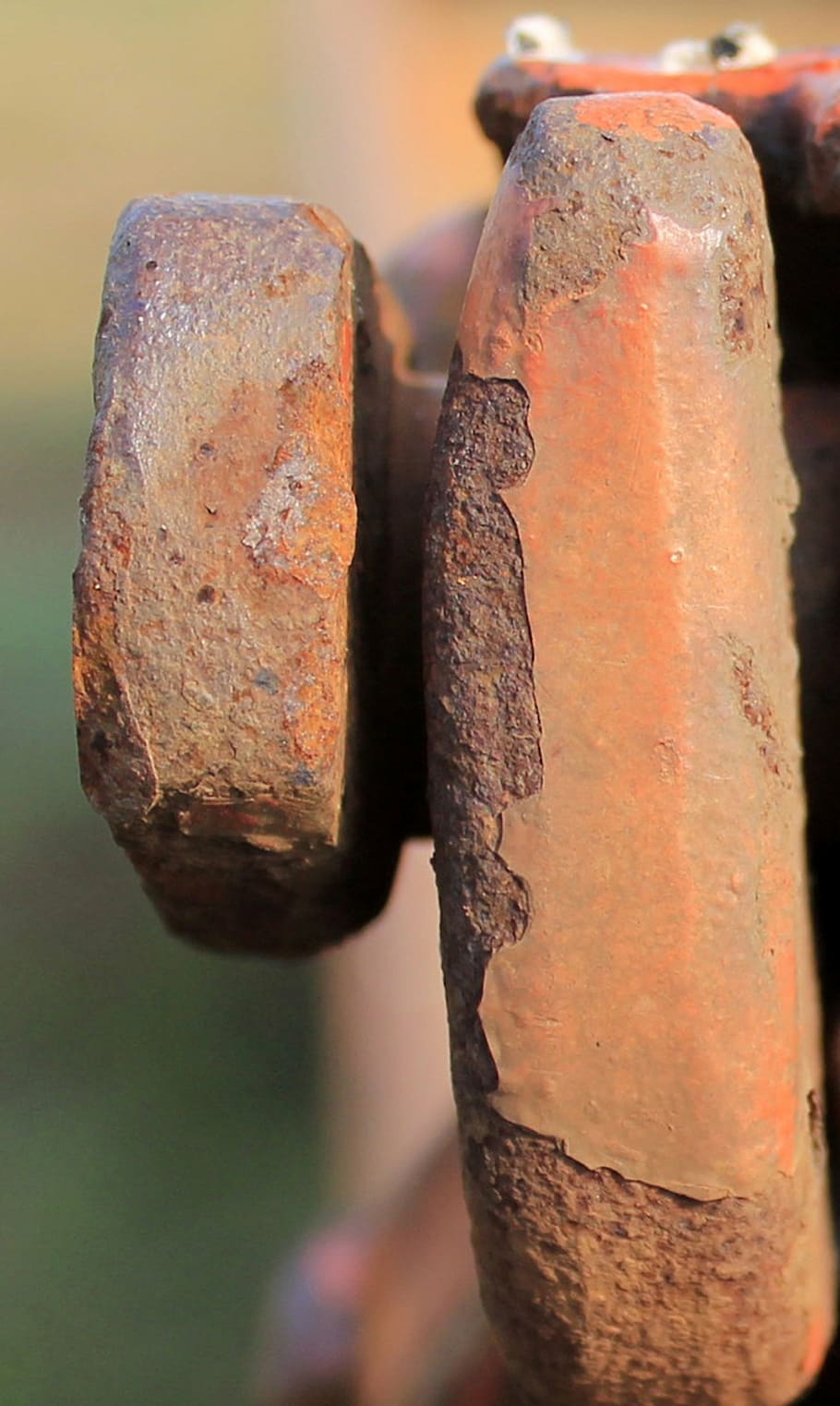 stainless, rusted, metal, decay, rusty red, iron, close-up HD wallpaper