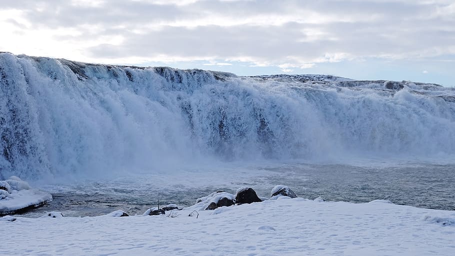 white, snow, winter, cold, beautiful, amazing, force, raging HD wallpaper