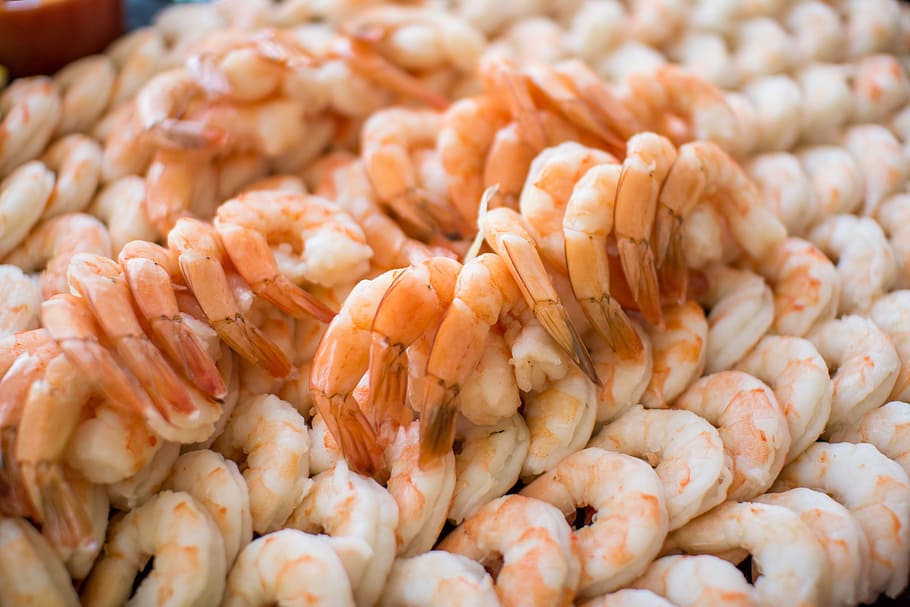 Shrimp, Seafood, Prawn, Snack, Food, jumbo, food and drink, HD wallpaper