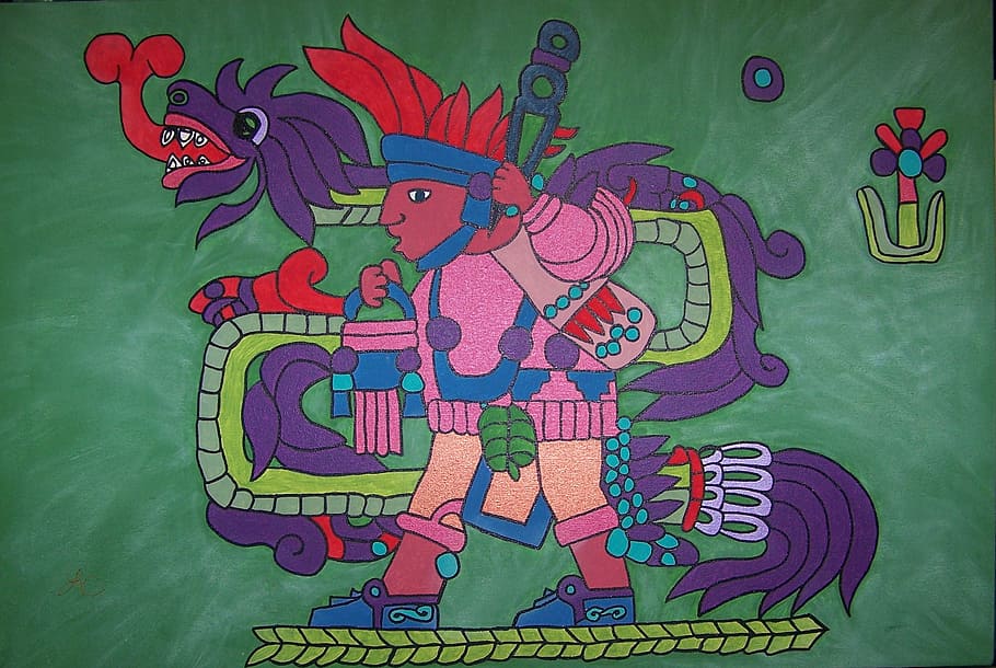 Javier Velázquez - Quetzalcoatl, the feathered serpent.