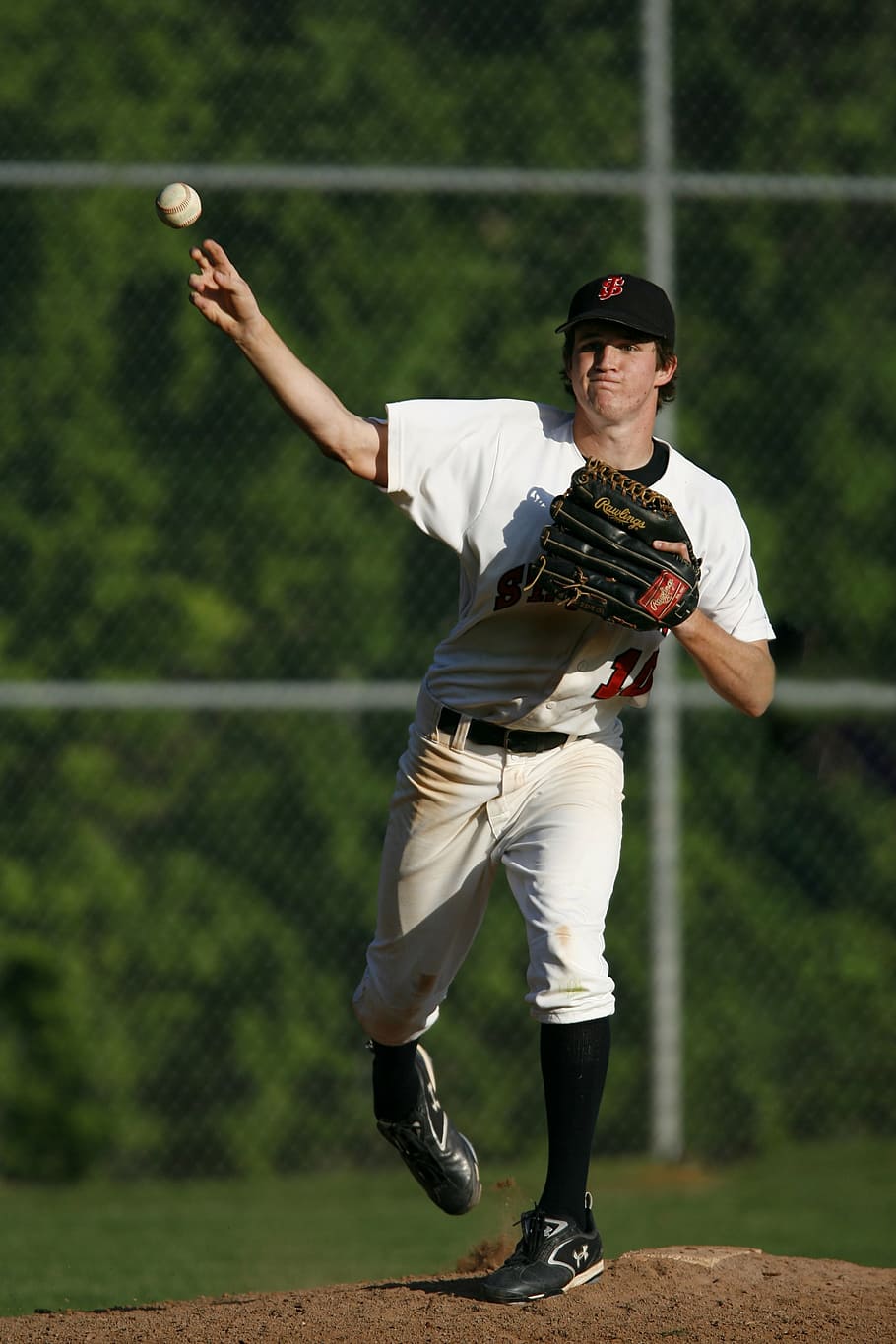 baseball, player, game, throwing, sport, competition, action HD wallpaper