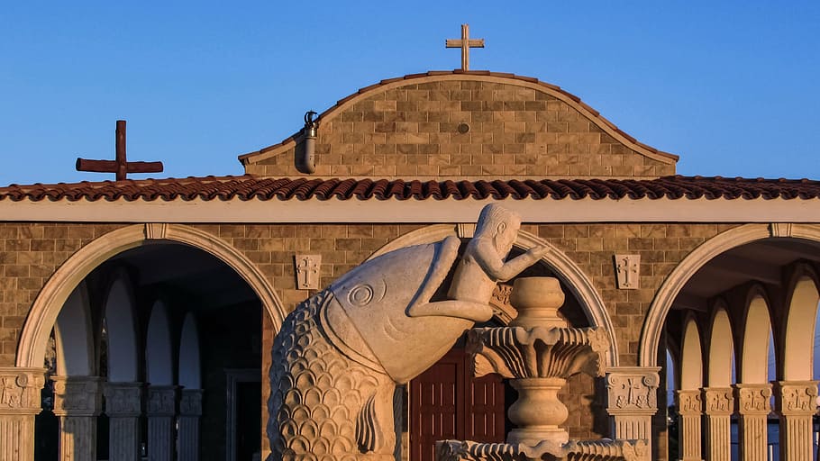 cyprus, ayia napa, ayios epifanios, church, architecture, history, HD wallpaper