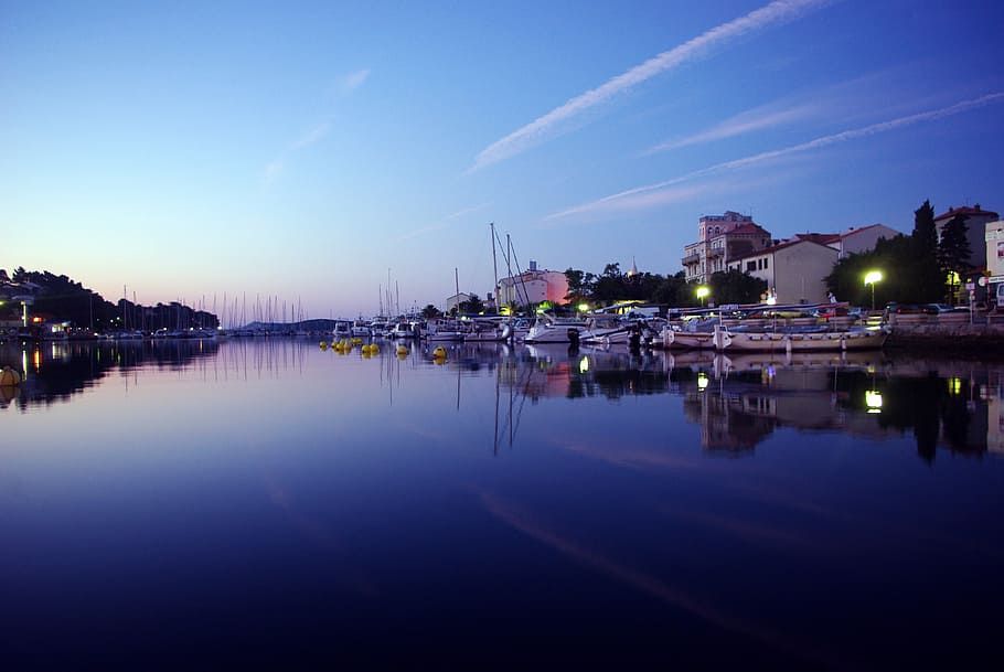 Island, Rab, Port, Croatia, Sea, Photo, island of rab, summer, HD wallpaper