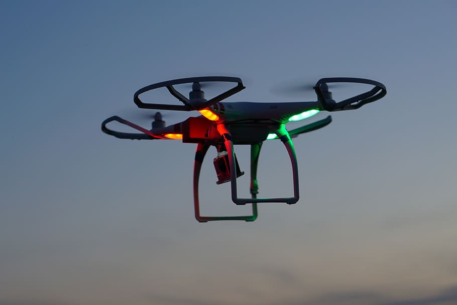 drone, dji, phantom, quadcopter, field, agriculture, fawn, search HD wallpaper
