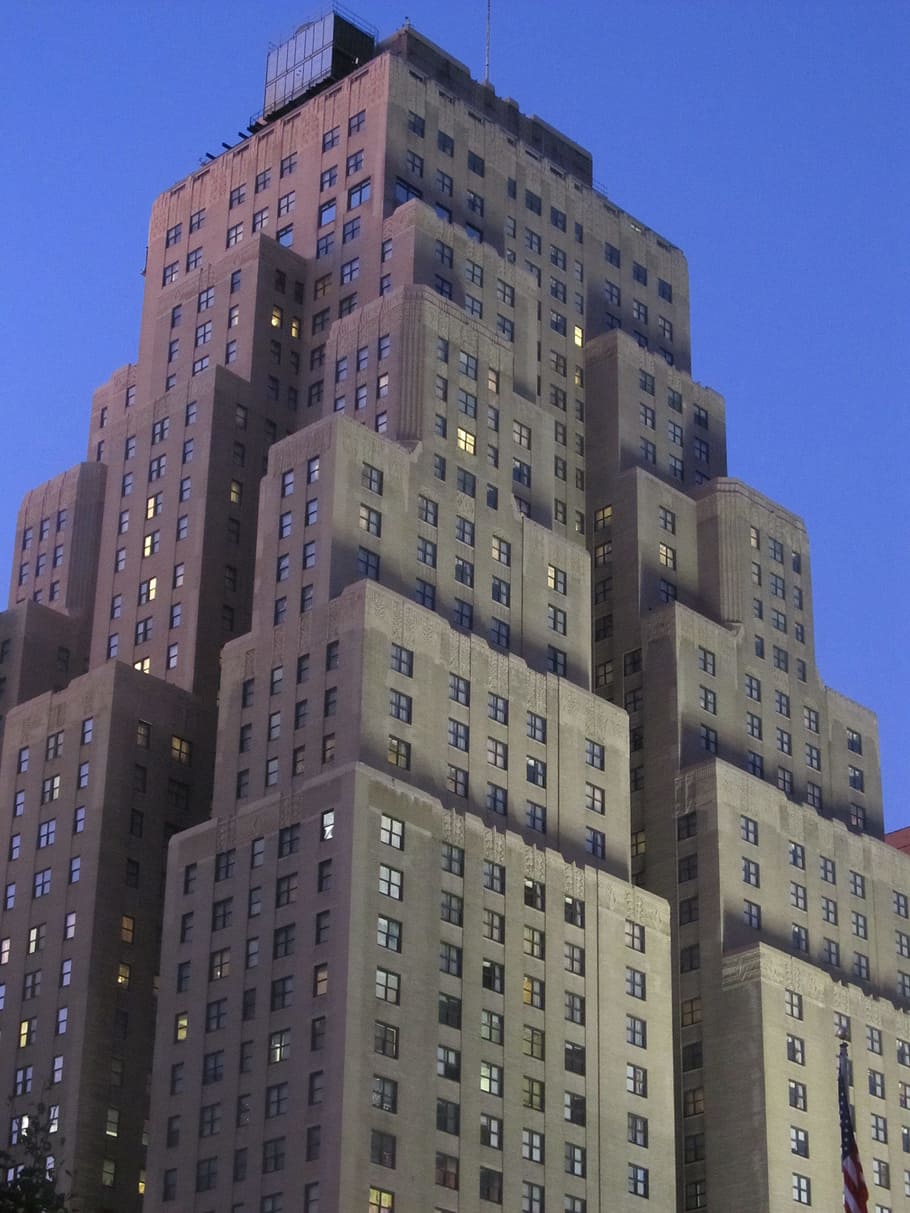 geometric, cubes, squares, rectangles, building, skyscraper HD wallpaper