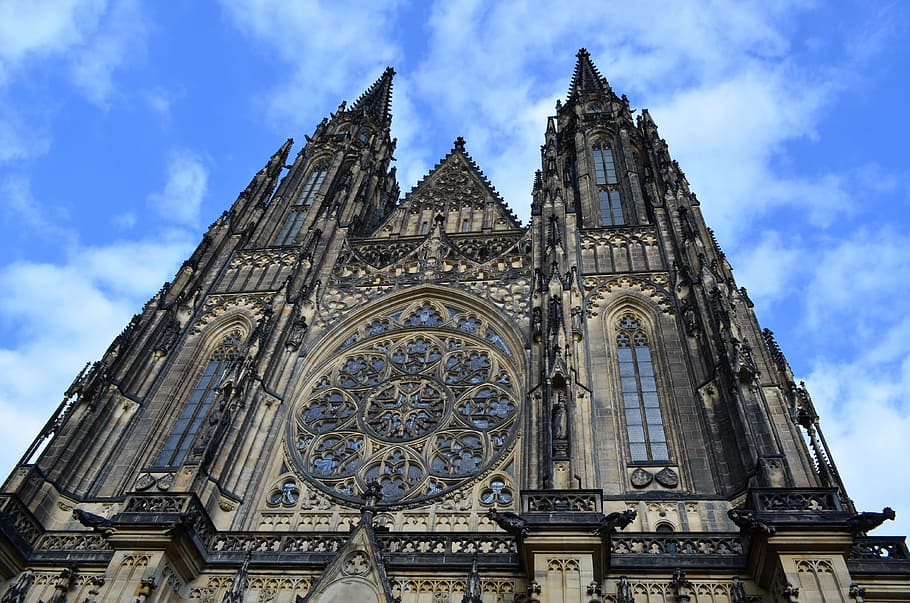 temple, sky, architecture, church, cathedral, famous Place HD wallpaper