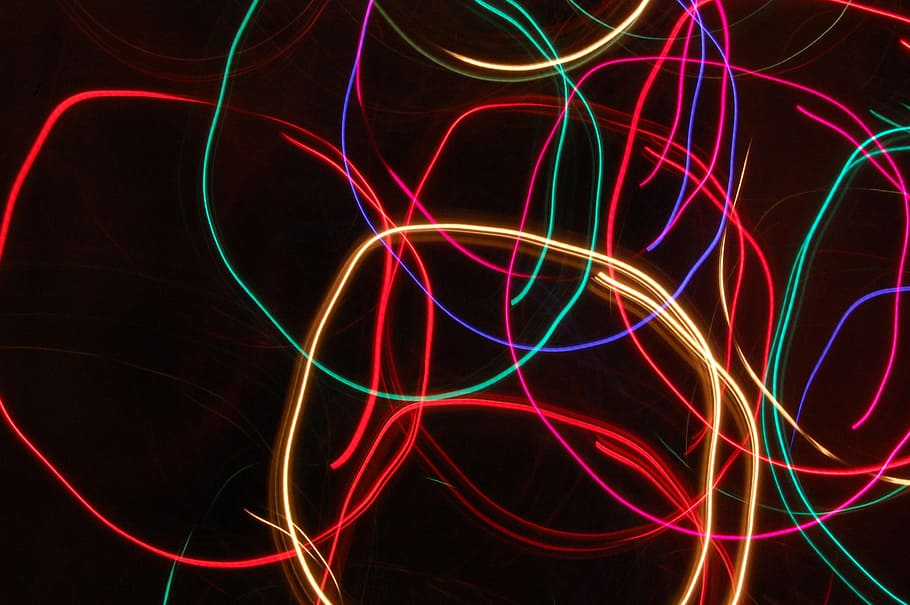 Light, Lights, Colors, Movement, lighting, abstract, backgrounds HD wallpaper