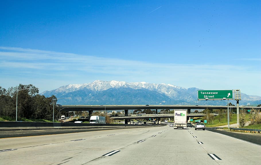 Highway, Usa, Los Angeles, La, Road, america, travel, landscape, HD wallpaper