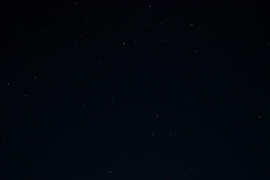 untitled, black, dark, night, stars, milky way, star - space HD wallpaper