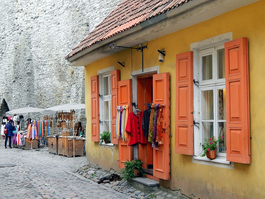 estonia, old, house, building exterior, built structure, architecture HD wallpaper