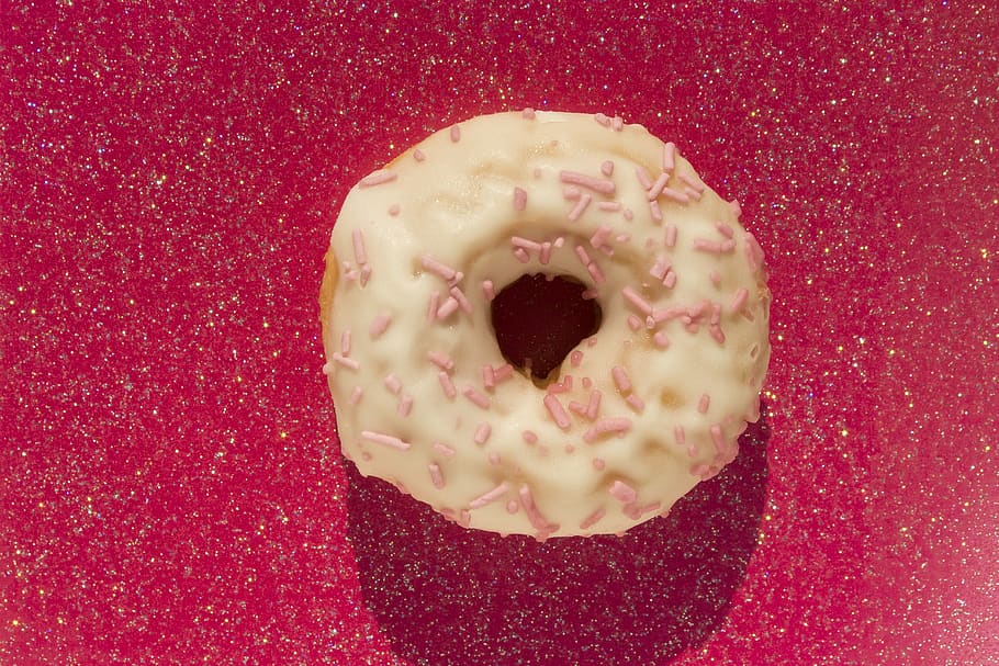 donut, mini donut, small, round, cake, torus, glaze, fat-sugar mixture HD wallpaper