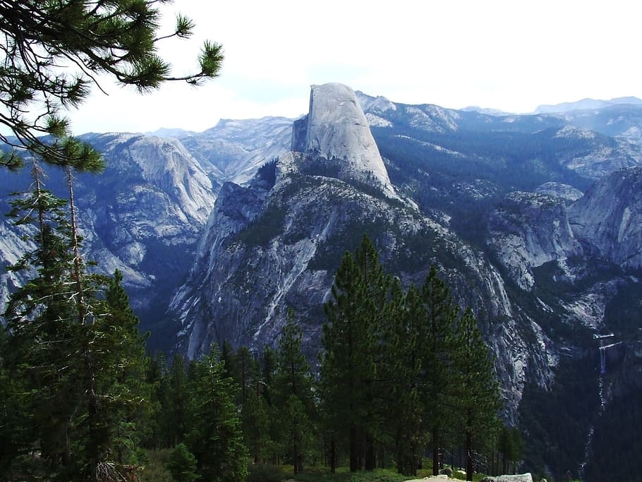 half, dome, half-dome, yosemite, yosemite valley, yosemite national park HD wallpaper