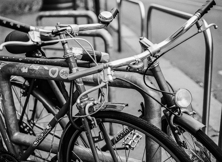 Bicycle, City, City, Bike, Street, Cyclist, ride, transport, HD wallpaper