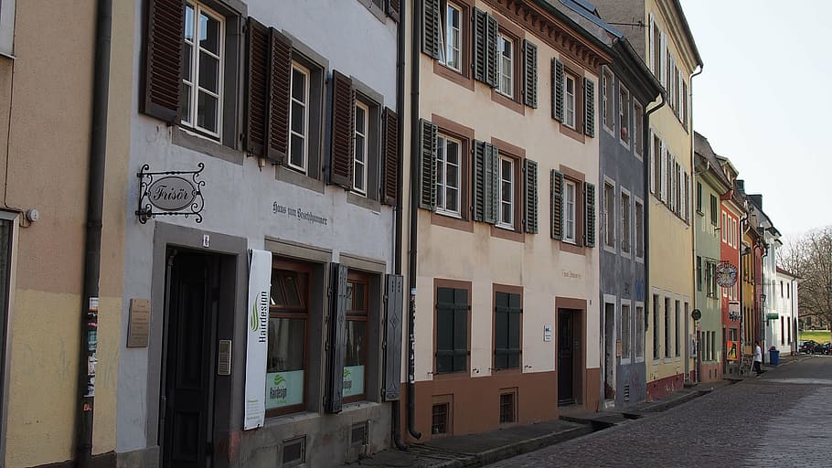 old town, homes, historically, facade, architecture, patch HD wallpaper