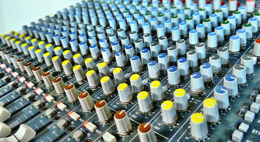 Mixer, Rotary, Control, Sound, Controller, rotary control, studio HD wallpaper