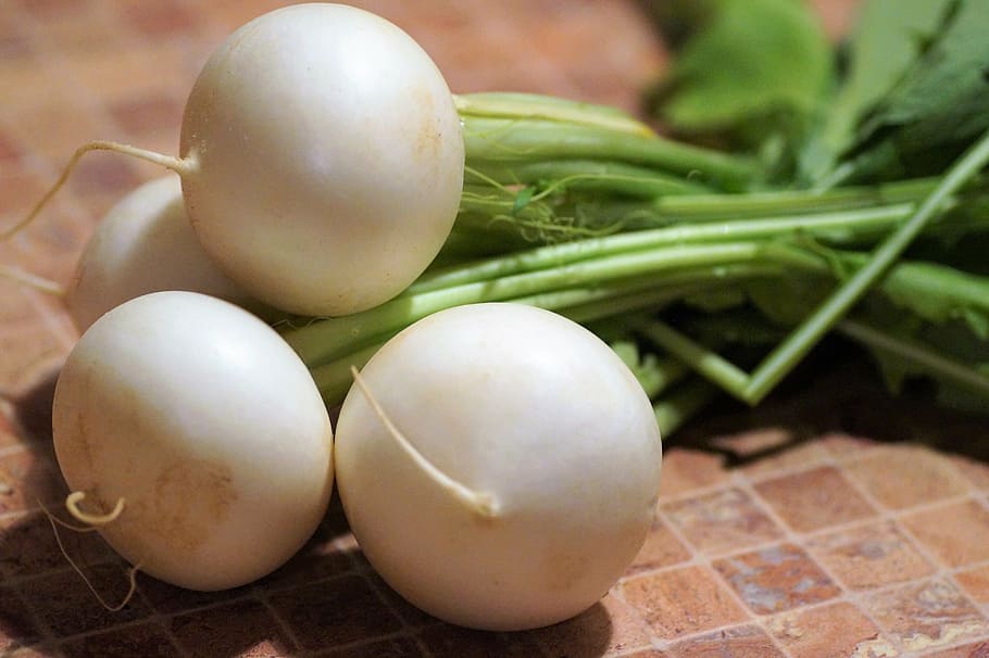 white rootcrops, radish, turnip, vegetables, garden, food, fresh HD wallpaper