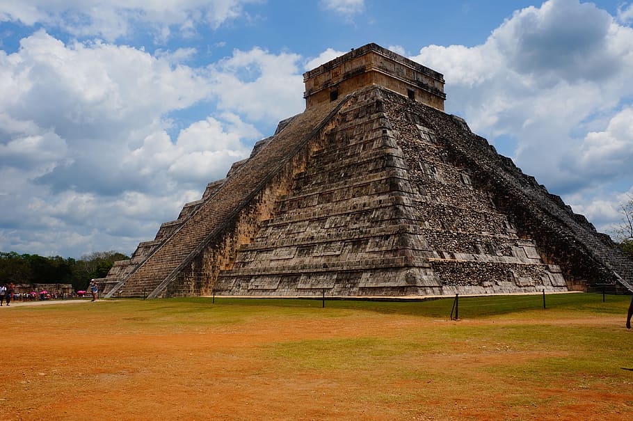 mexico, temple, yucatan, ancient, travel destinations, architecture HD wallpaper