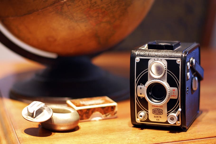 photo camera, old, camera old, old camera, camera photo, antiques HD wallpaper