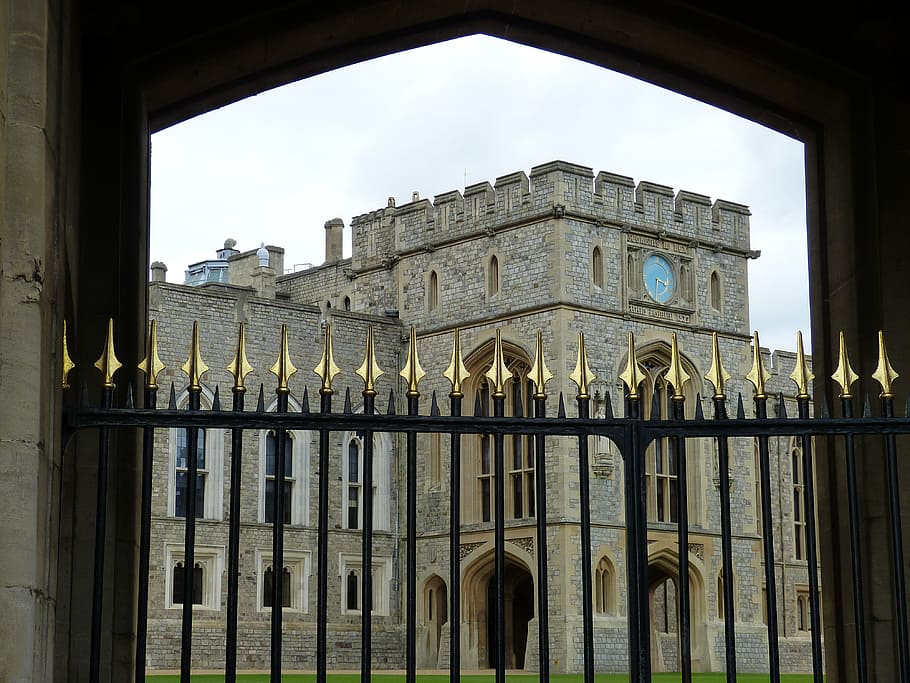 windsor castle, architecture, fortress, building, middle ages HD wallpaper