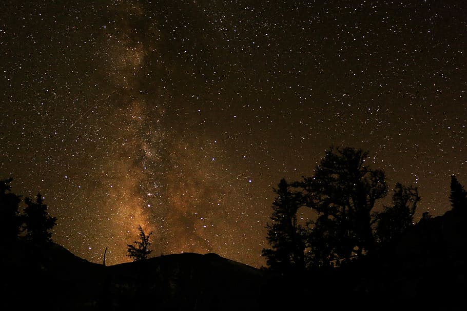 milky way during nighttime, star - Space, astronomy, sky, galaxy HD wallpaper