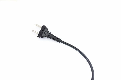 black electric plug, sockets, switch, electricity, power cord HD wallpaper